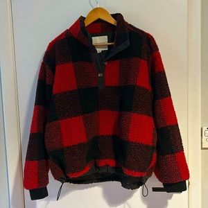 American Eagle Buffalo Checkered Sherpa MEDIUM